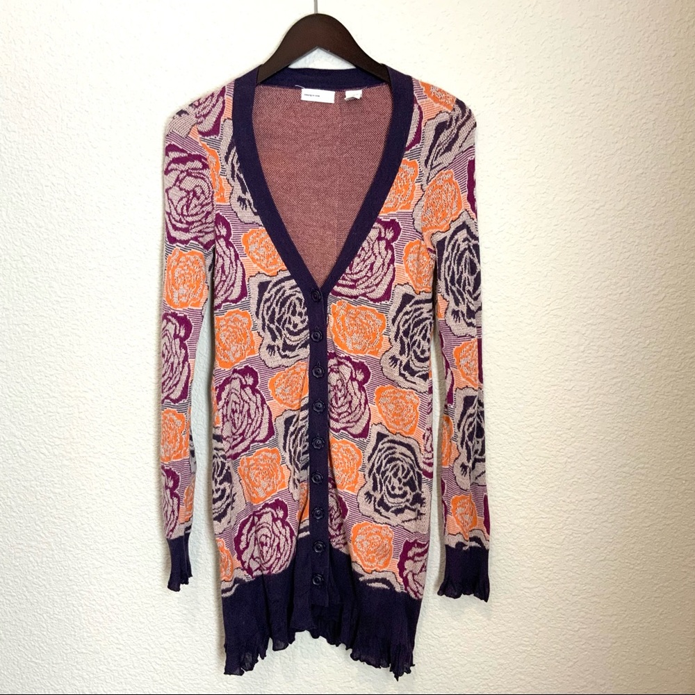 Anthropologie long cardigan